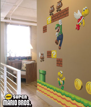 vinilos adhesivos Super Mario Bros