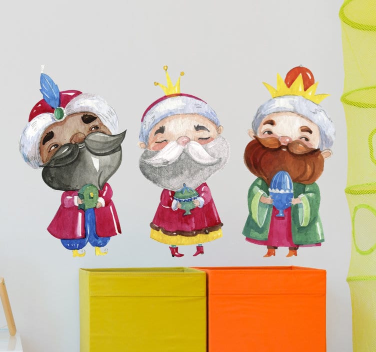 Vinilo Reyes Magos ideal para decorar la habitación de los niños