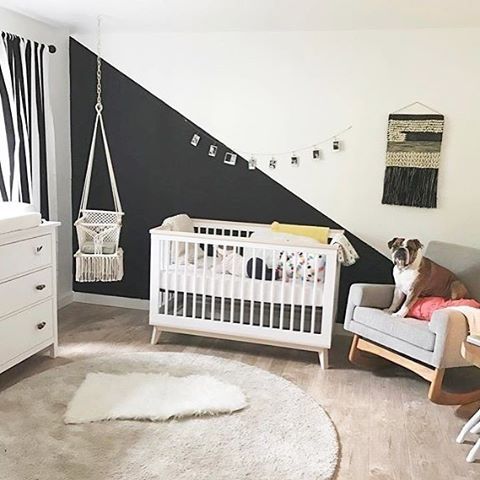 Dormitorios en blanco y negro para bebés