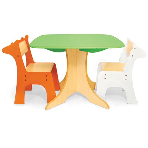 Conjunto mesa y sillas infantiles