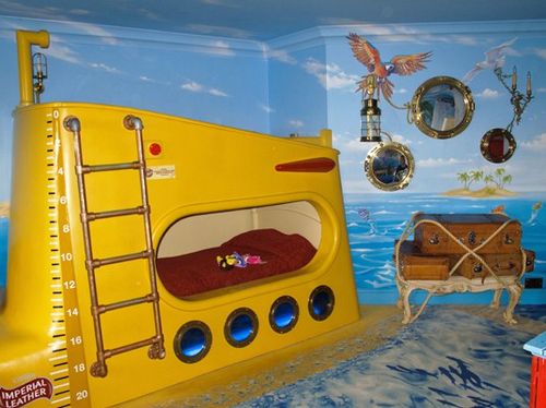 Habitaciones infantiles temáticas: Submarino