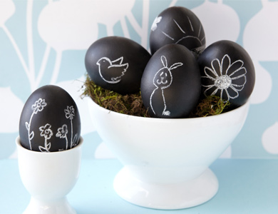 Decorar huevos de Pascua