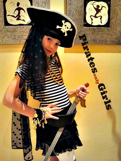 excitación Incienso instante Disfraz de pirata casero para niñas, para niños, para grupos