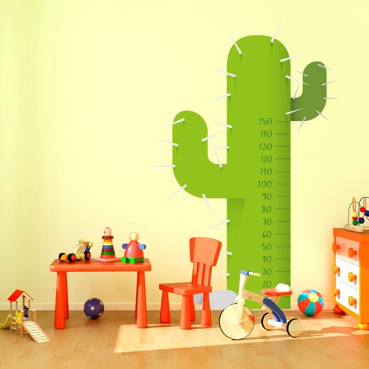 Tendencia cactus, vinilos infantiles