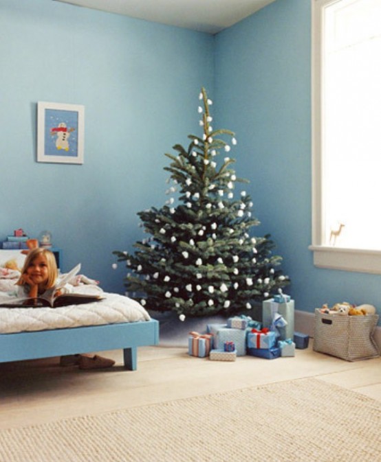 Habitaciones infantiles decoradas de Navidad
