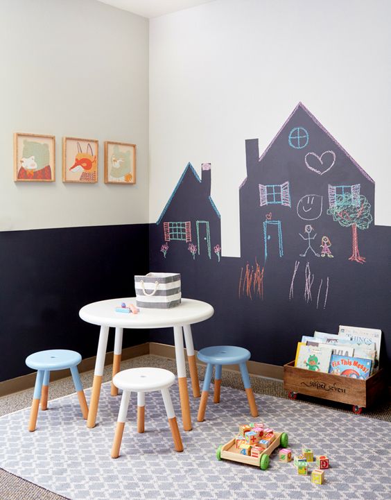 Ideas para pintar paredes infantiles
