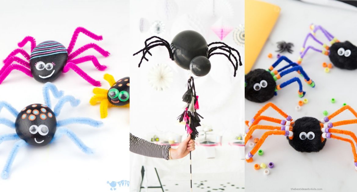 Manualidades de Arañas para Halloween