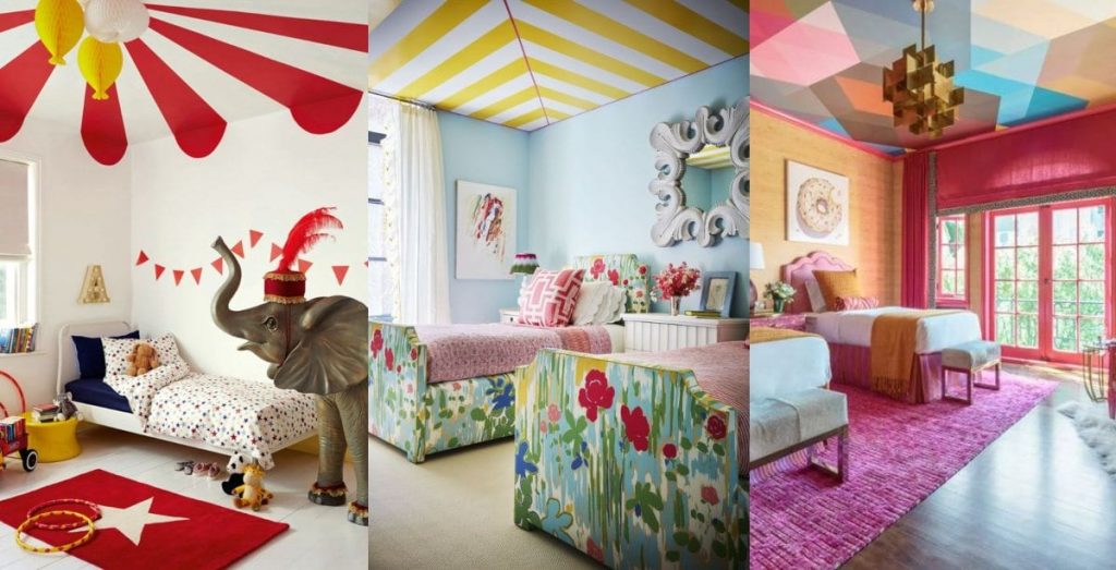 Ideas para decorar los techos infantiles * Inspiración habitaciones