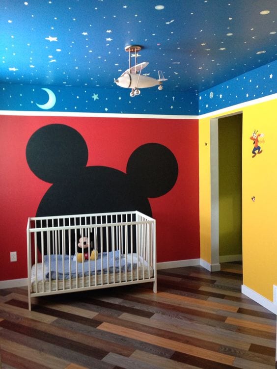 Habitación Mickey Mouse bebé