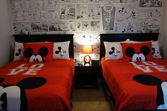 Habitaciones de Mickey Mouse