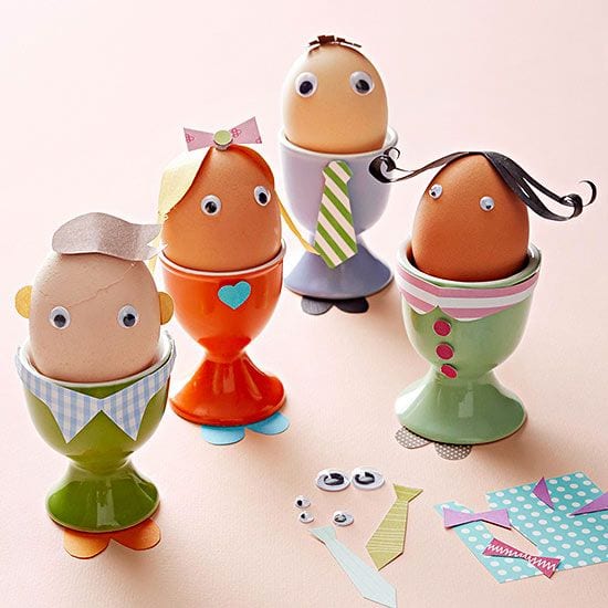 Huevos decorados Pascua