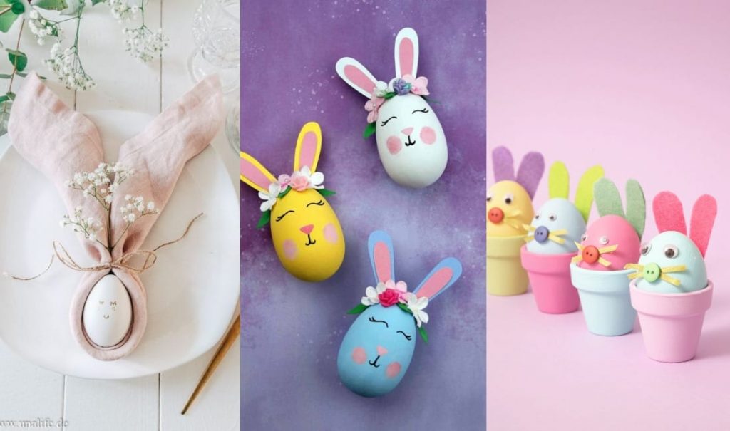 foso Literatura Aplicar 40 Ideas para decorar huevos de Pascua ¡con niños!