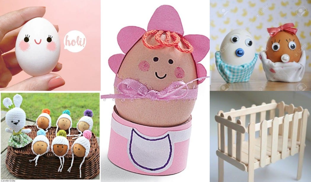Cómo decorar un bebé huevo para proyecto escolar – Ideas, FOTOS