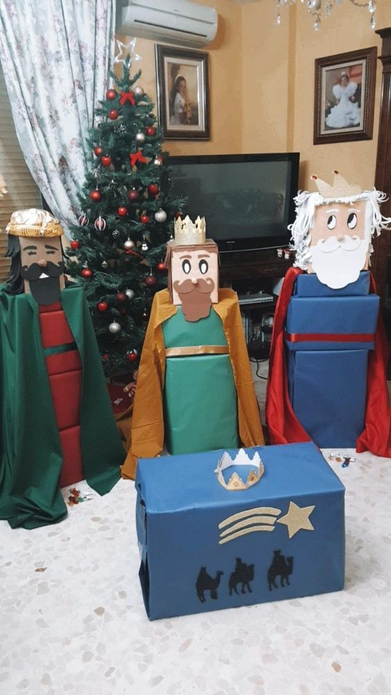 Idea original para envolver los regalos de los Reyes Magos
