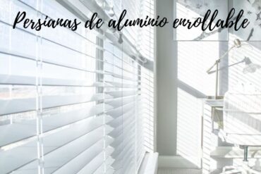 persianas de aluminio enrollable