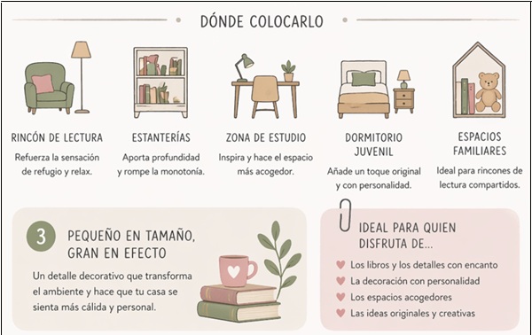 Book nook: una idea decorativa con creatividad y personalidad
