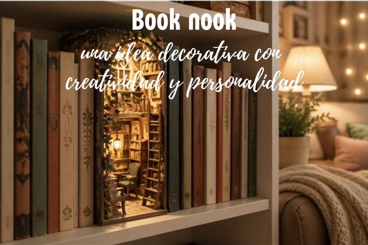 Book nook: una idea decorativa con creatividad y personalidad